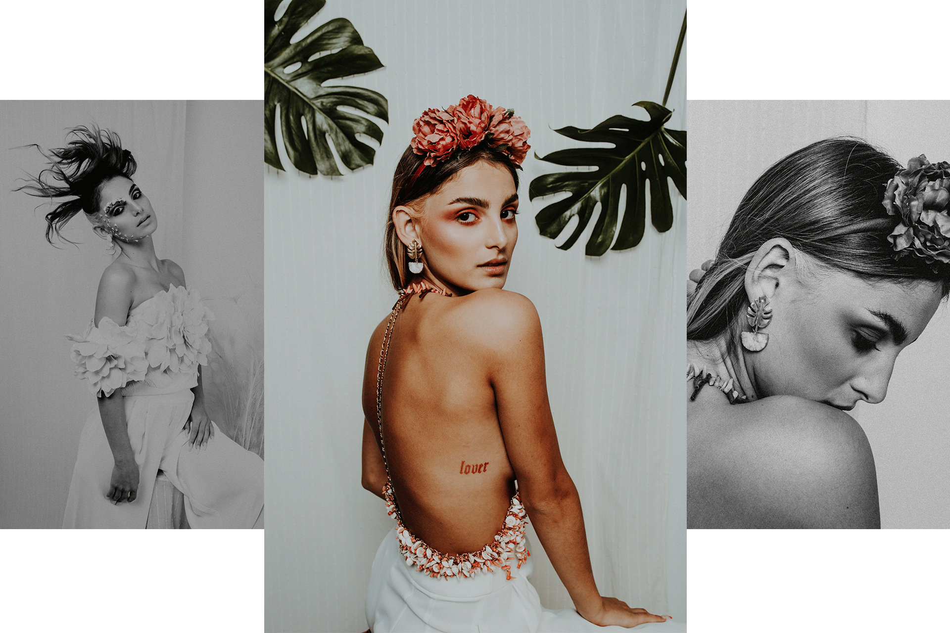Bridal Styleshooting Flower crown