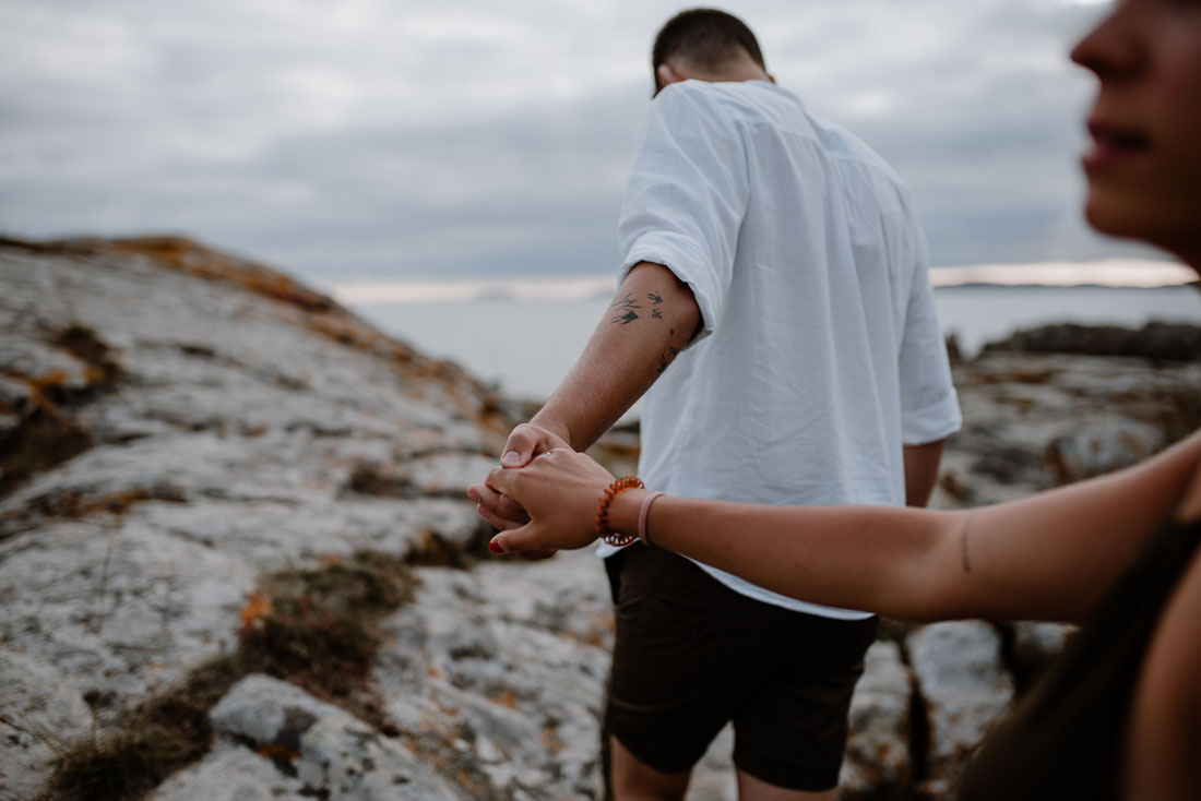 Couple Beach Shooting Spain. Candid portraits of lovers