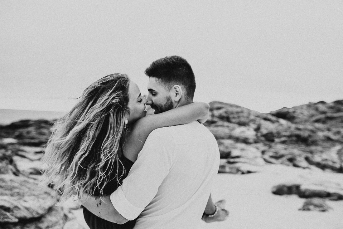 Couple Beach Shooting Spain. Candid portraits of lovers