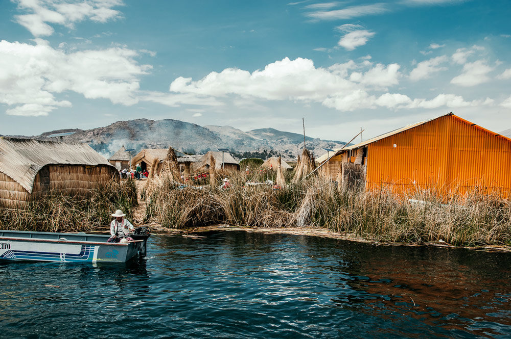 Islas de los Uros in Bolivia