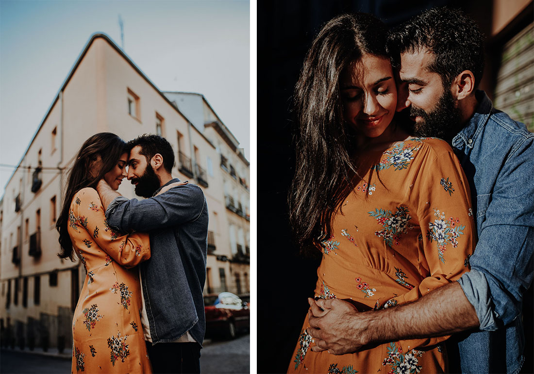 Couple photography in Madrid